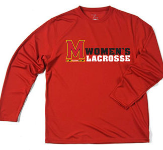 UMD Women's Lacrosse - Men's Zorrel Performance Longsleeve Crew
