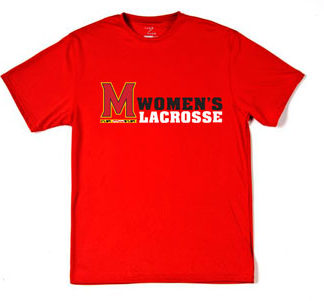 UMD Women's Lacrosse - Mens Zorrel Performance Crew Tee