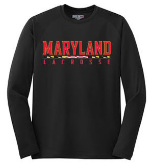 UMD Lacrosse Alumni - Ladies Performance Longsleeve Crew