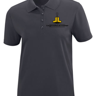 Legends Lacrosse Ladies Grey Polo
