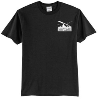 Chesapeake Bay Kayak Anglers Black Shortsleeve Tee