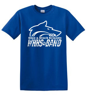 West Hills High School Blue & Black Brigade Shortsleeve Tee