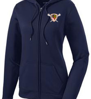BLC Travel Team Ladies Full Zip Navy Jacket