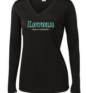 Loyola Men's Lacrosse Ladies Performance Longsleeve Tee