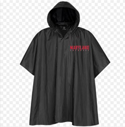 UMD Women's  Lacrosse Rain Poncho