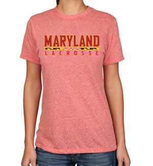 UMD Lacrosse Alumni - Alternative Apparel Eco-Heather Tee