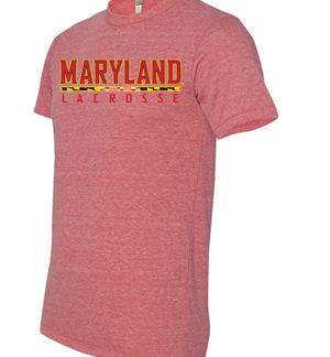 UMD Lacrosse Alumni - Men's Alternative Apparel Eco-Heather Tee