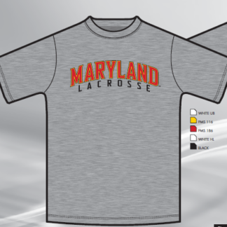 UMD Lacrosse Alumni - Alternative Apparel Grey Unisex Shortsleeve Crew