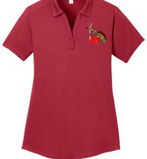 UMD Lacrosse Alumni - Ladies Diamond Jaquard Polo