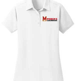 UMD Lacrosse Alumni - Ladies Dimension Polo with UMD Women's Lacrosse Logo