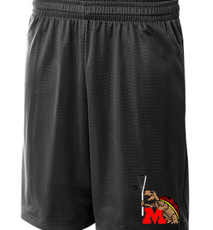 UMD Lacrosse Alumni - 9" Coaches Black Shorts