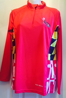 UMD Lacrosse Alumni - Men's Maryland Flag Quarter Zip