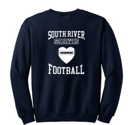 South River Seahawks Navy Crewneck Sweatshirt