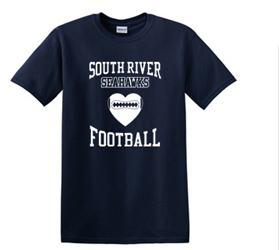 South River Seahawks Navy Shortsleeve Tee