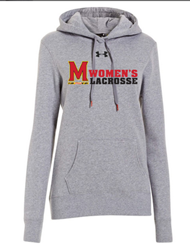 UMD Women's Lacrosse - Ladies UA Grey Hoody