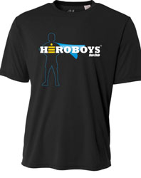 Hero Boys Youth Performance Shortsleeve Tee