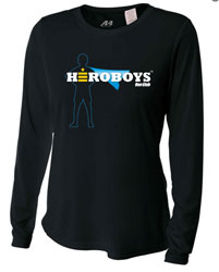 Hero Boys Ladies Longsleeve Performance Tee