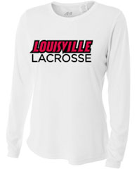 University of Louisville Women's Lacrosse Ladies Longsleeve Performance Tee (L2)