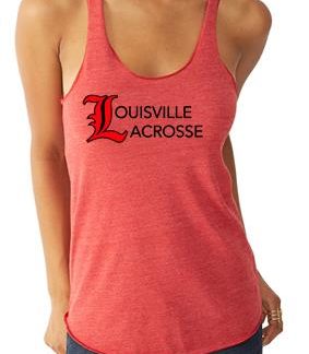 University of Louisville Women's Lacrosse Alternative Apparel Meegs Tank
