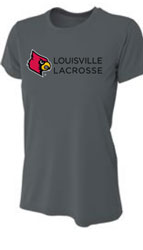 University of Louisville Women's Lacrosse Ladies Shortsleeve Performance Tee (L3)