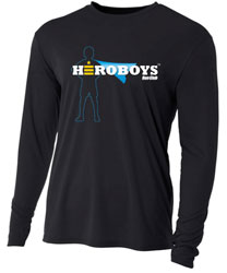 Hero Boys Men's Performance Longsleeve Tee