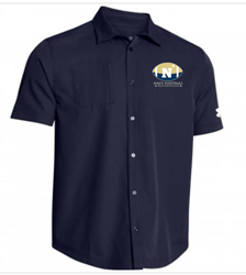 NFB UA Ultimate Navy Shortsleeve Button Down
