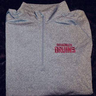 Broadneck Bruins Men's Grey Quarter Zip