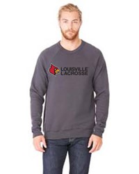 University of Louisville Women's Lacosse Unisex Sponge Fleece Raglan Sweatshirt