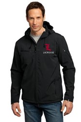 University of Louisville Women's Lacosse Men's Hooded Soft Shell Jacket