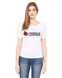 University of Louisville Women's Lacosse Slouchy Tee