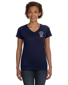 Good Shepherd School Ladies V-Neck Fine Jersey Tee Shirt