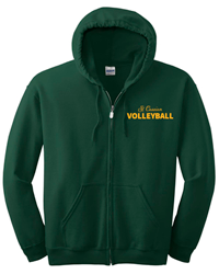 St. Cassian Volleyball Full Zip Sweatshirt