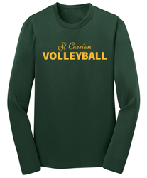 St. Cassian's Volleyball Longsleeve Performance Tee