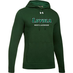 Loyola Men's Lacrosse UA Fleece Hustle Hoody