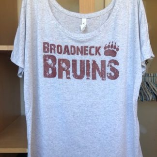 Broadneck Bruins Ladies Bella & Canvas Slouchy Tee
