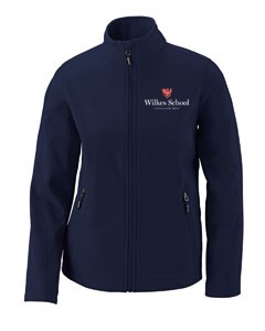 Wilkes School Ladies Fleece Bonded Jacket