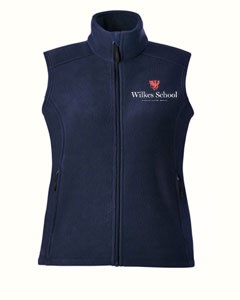 Wilkes School Ladies Fleece Vest