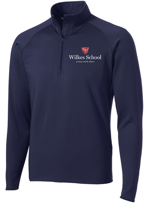 Wilkes School Men's Quarter Zip - Image 3